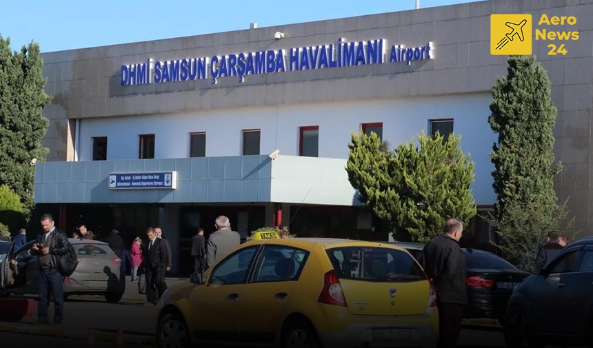 Samsun-Çarşamba Havalimanı'nda 6 Ayda 718 Bin Yolcuya Hizmet Verildi