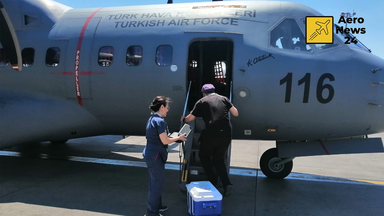 Vuelo que salva vidas: un injerto cardíaco llegó a Esmirna en avión militar