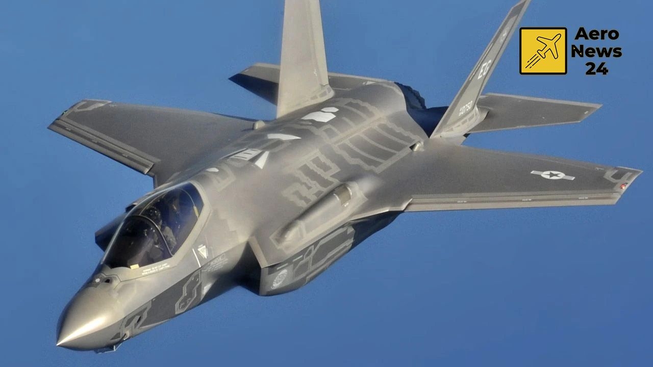 El avión de combate británico F-35 realiza un aterrizaje de emergencia en Japón.