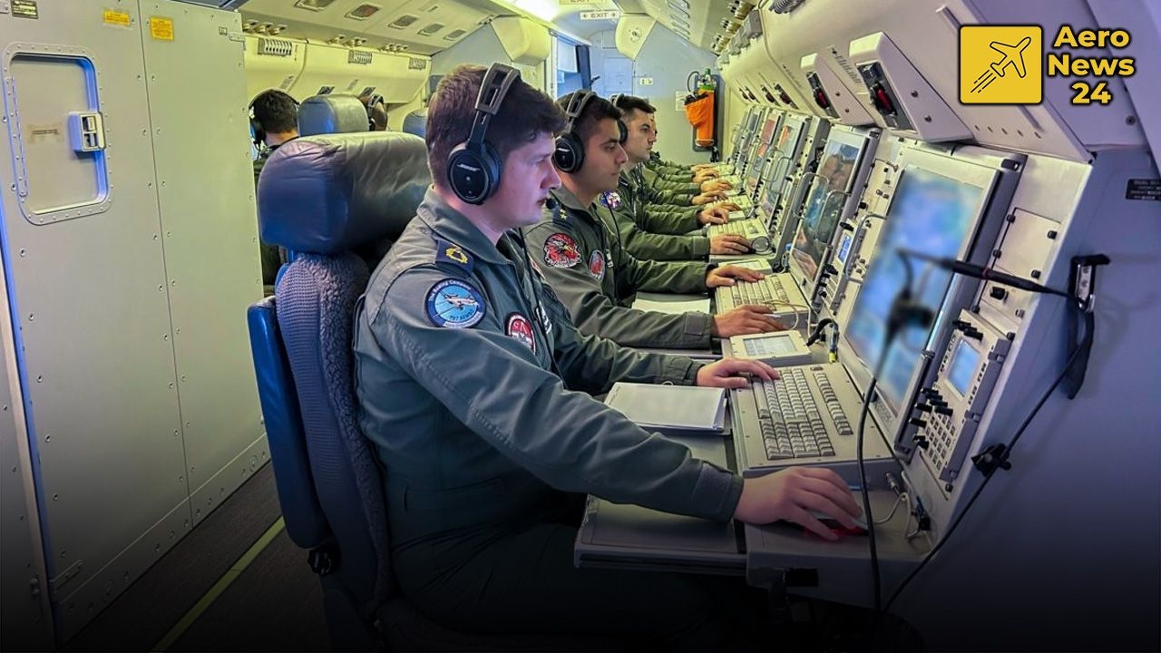 Avión turco HİK en misión de la OTAN en cielos rumanos