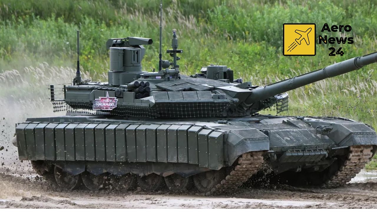Российский танк нового поколения Т-90МС в бою: «Простенький, но функциональный»