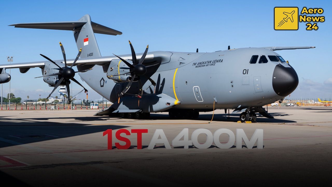 ВВС Индонезии получили первый самолет Airbus A400M