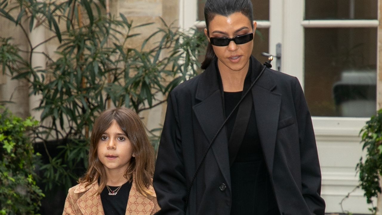 Penelope Disick Nails Cow Print Trend in Kourtney Kardashian’s Birthday Post