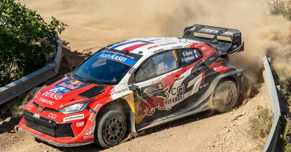 Auto. Rallye de l’Acropole : Sébastien Ogier dompte les pièges et frappe un grand coup