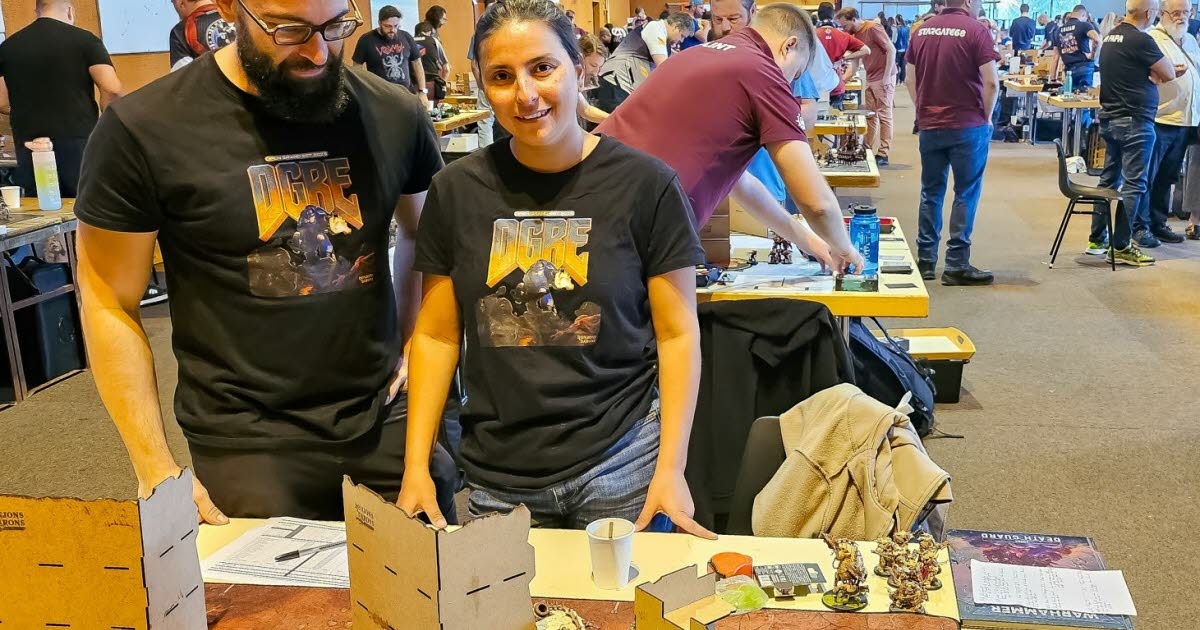 Saverne. 120 army commanders competed with Warhammer figurines at the Cosec