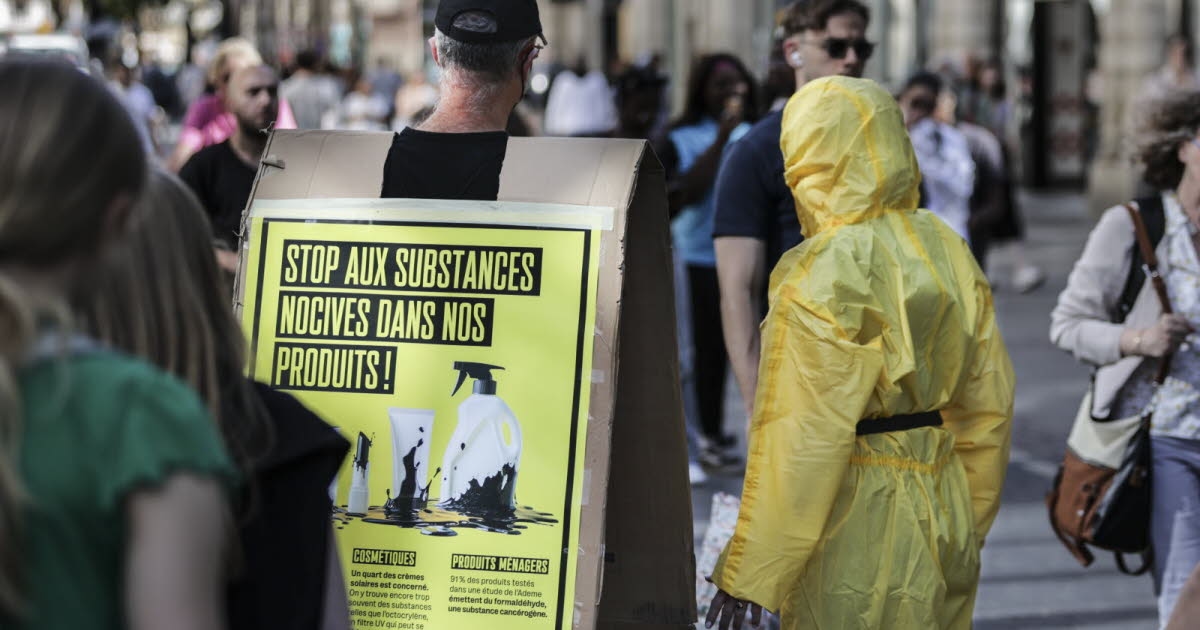 Straatsburg. Gevaren van additieven: in de Rue des Grandes Arcades vergroot UFC-Que Choisir het bewustzijn onder voorbijgangers