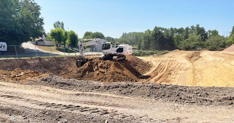 Wiwersheim. 2.000 m²'den büyük alana sahip gelecekteki sağlık merkezinin inşaatına başlandı.