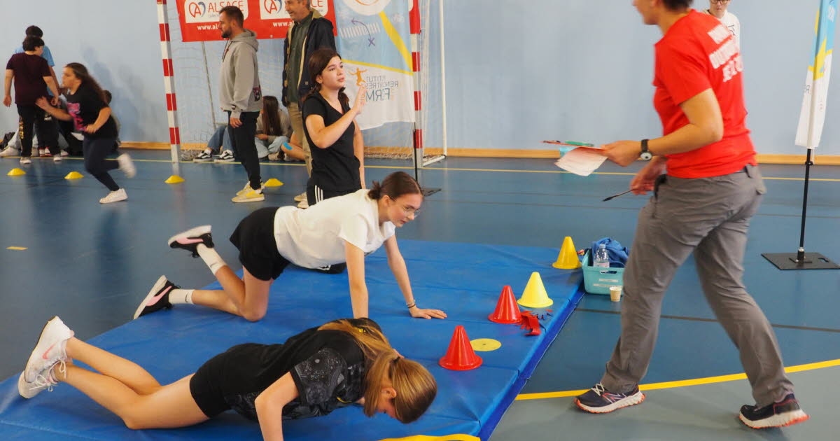 Seltz. Se sensibiliza a los estudiantes de secundaria de 6º a 4º grado sobre los deportes.