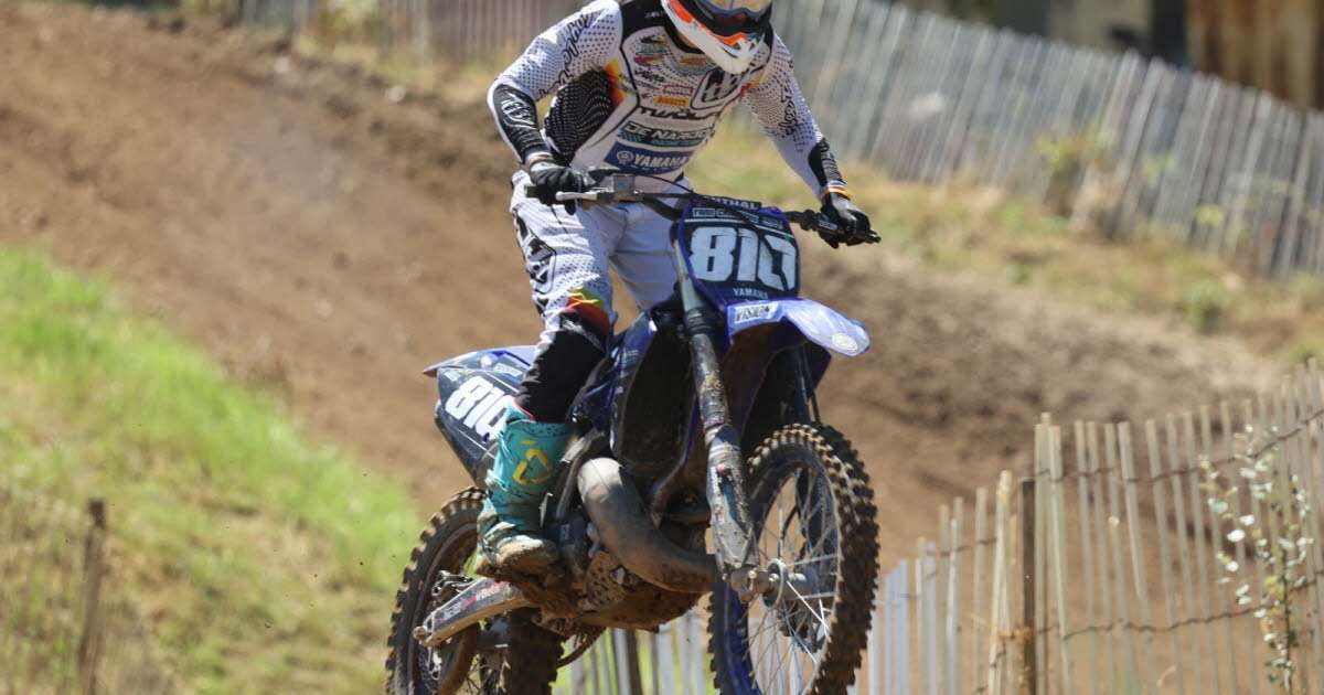 Motocross. For Yann Crnjanski and Camille Schudy, a podium to strengthen