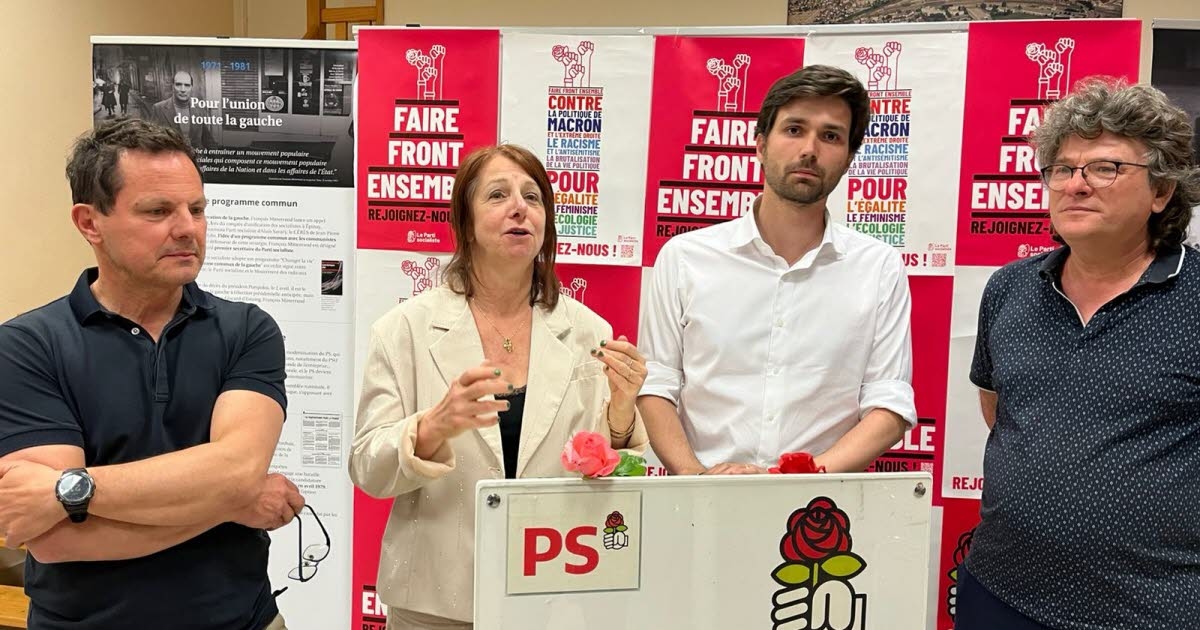 Elecciones legislativas parciales 5ª circunscripción. Al llegar al tercer puesto, Clément Mugnier (PS) pide un bloqueo de la RN