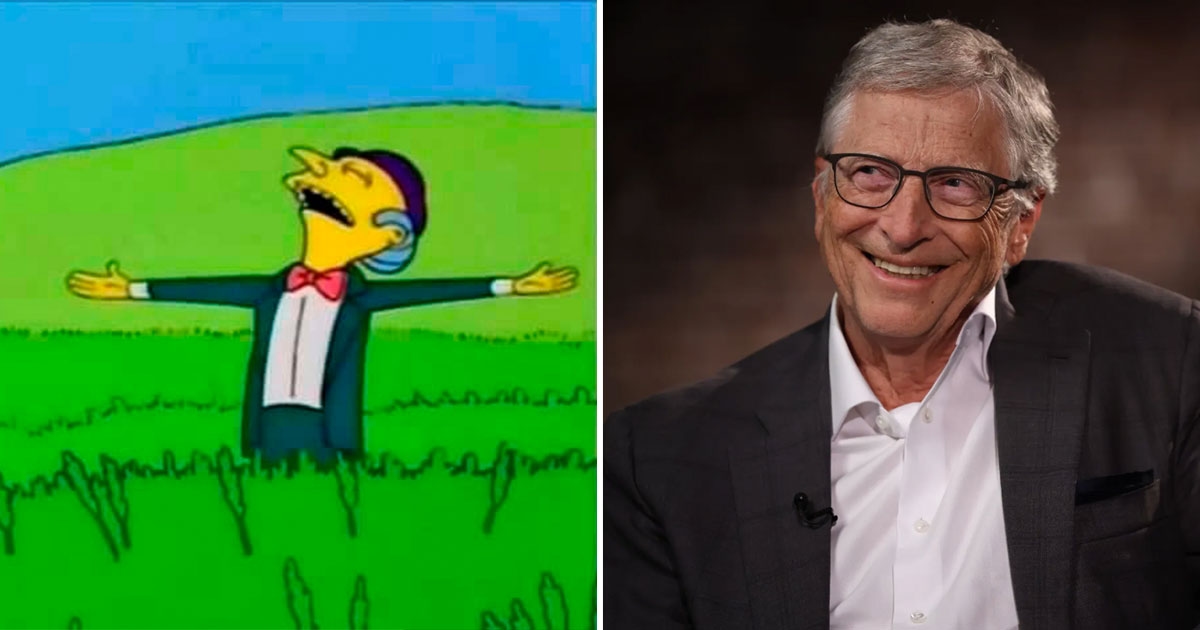Bill Gates tüm servetini dağıtıyor, bakalım Bay Burns gibi paylaşabilecek mi?
