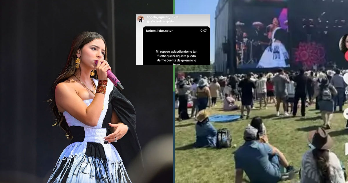 Dopo un concerto semi-vuoto, Ángela Aguilar afferma che "il suo pubblico migliore è Nodal".