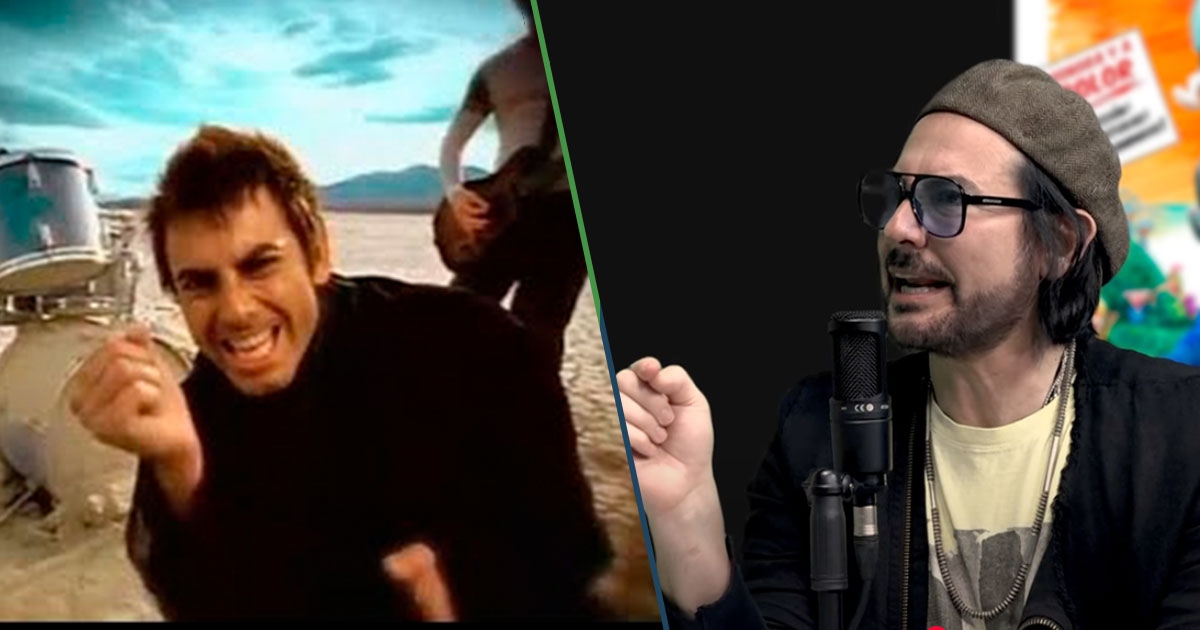 Beto Cuevas arriveerde bij El Deforma studio's en nu weten we waarom hij "de vader van de emo's" wordt genoemd.