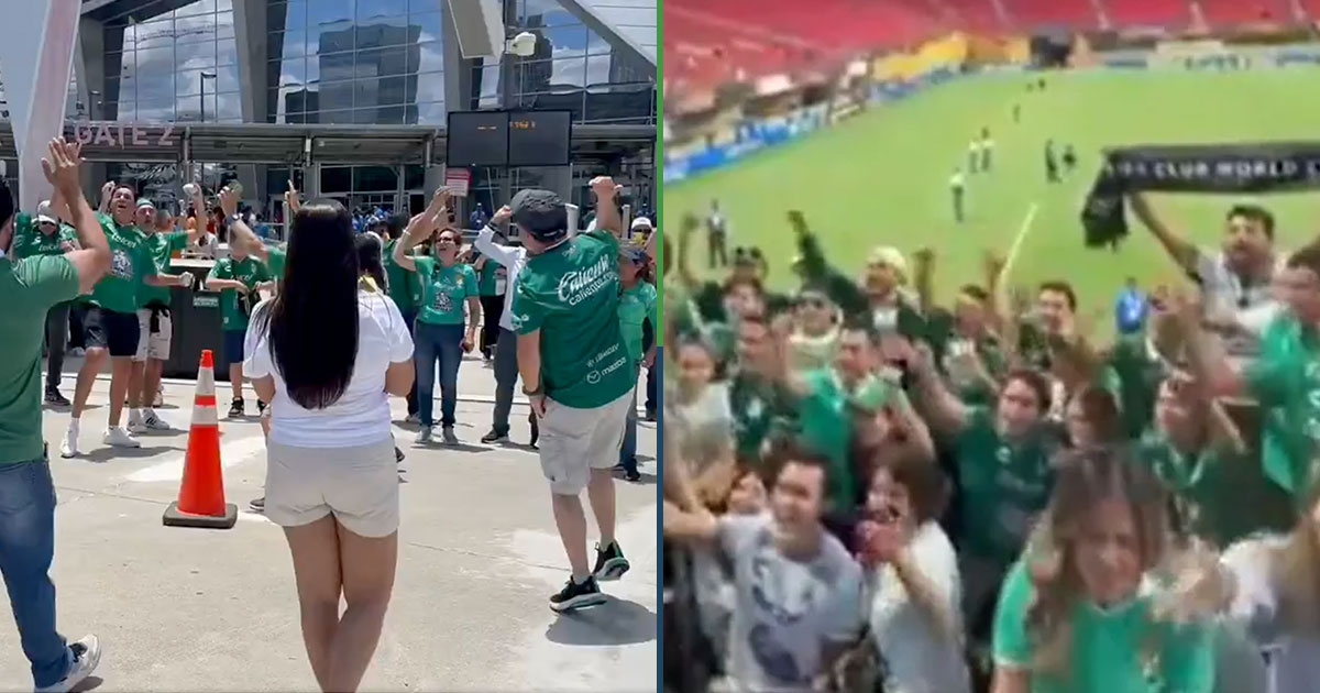 Les supporters de León sont arrivés à la Coupe du Monde des Clubs pour « saluer » la FIFA.