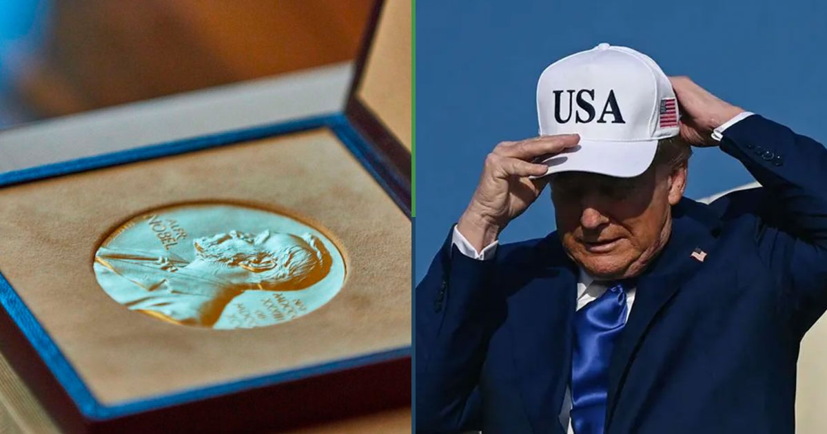 Bombas de amor: Trump indicado ao Prêmio Nobel da Paz