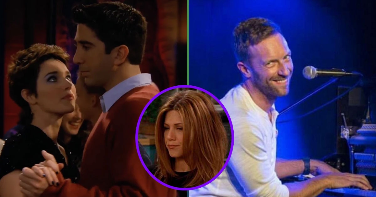 Rachel sospecha que Ross estuvo anoche en concierto de Coldplay
