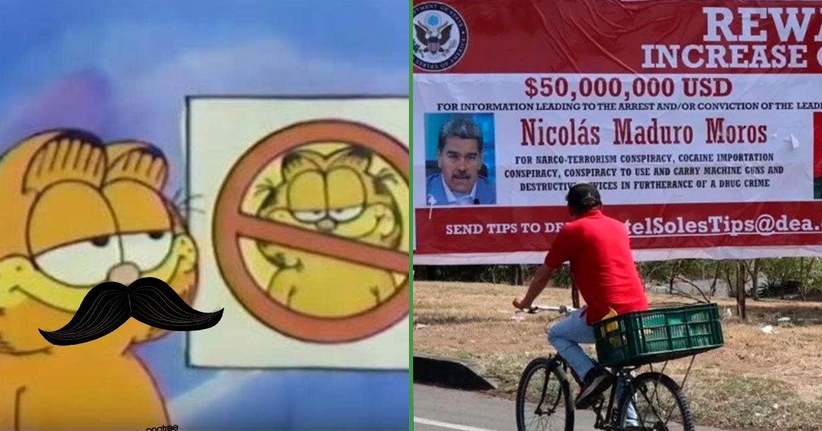Zoals in het Wilde Westen: er wordt een hek neergezet met een prijs op het hoofd van Maduro.