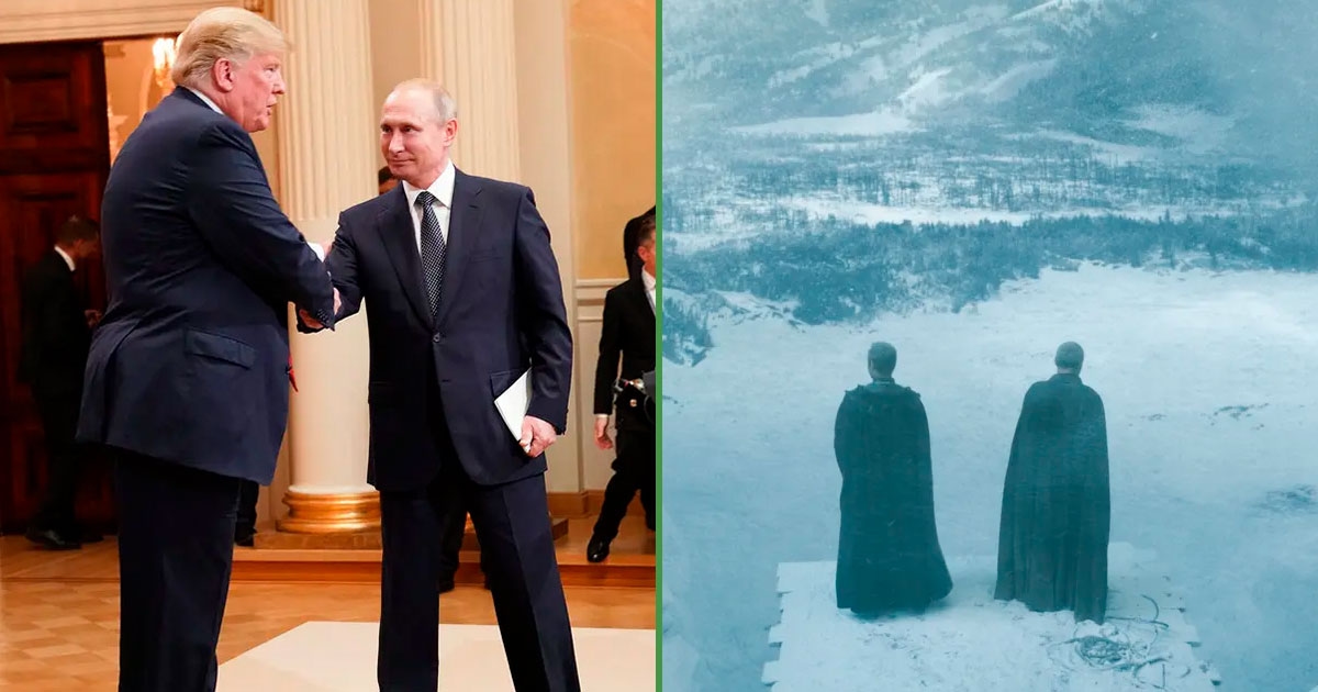 Trump promises to build an ice wall, and Putin offers bears to guard it.