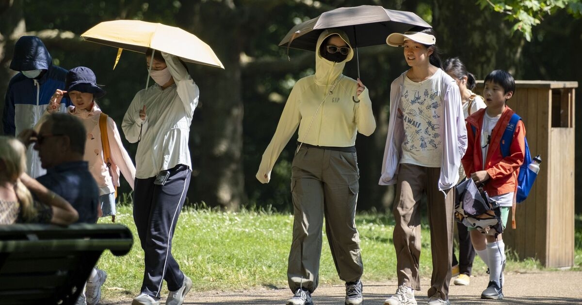 Ultra rare Amber heatwave alert issued for all of England as UK braces for fatal scorcher
