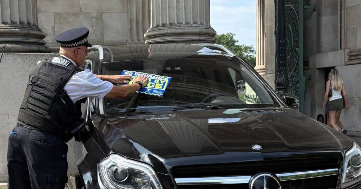 Police seize 70 supercars worth almost £7m in massive London 'antisocial' crackdown
