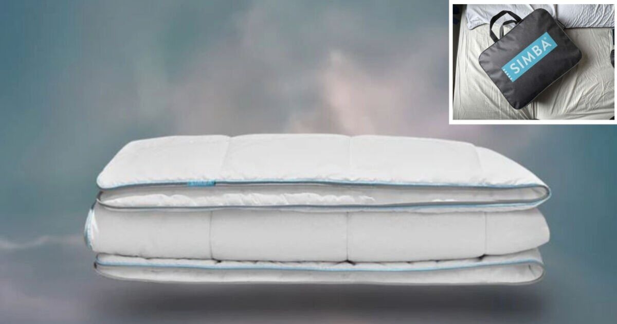 Dormí con el edredón refrescante de Simba para mantenerme fresco en verano. ¡Ahora está en oferta!