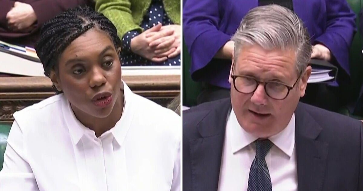 PMQ EN VIVO: Kemi Badenoch ensartará a Keir Starmer en el choque de los Comunes