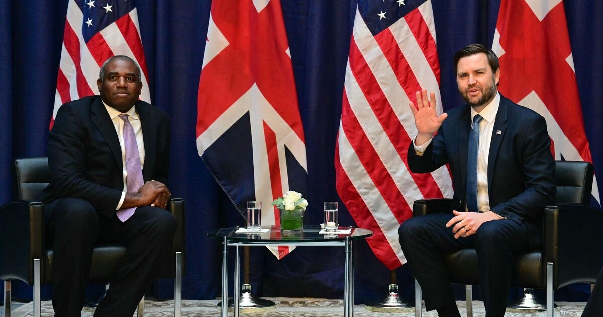David Lammy gości J.D. Vance'a może być NAJBARDZIEJ nieprawdopodobną dyplomatyczną przyjaźnią w historii