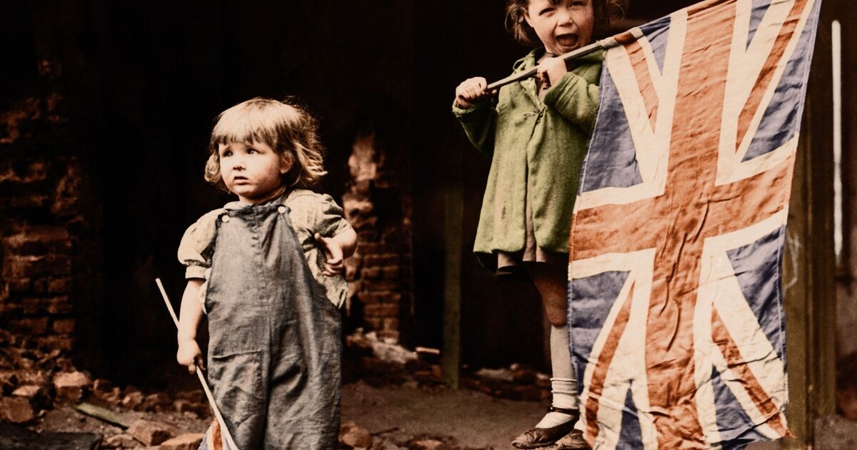 VE Day 80 years on: 'Flag girl' reflects on iconic photo and tragedy that came after