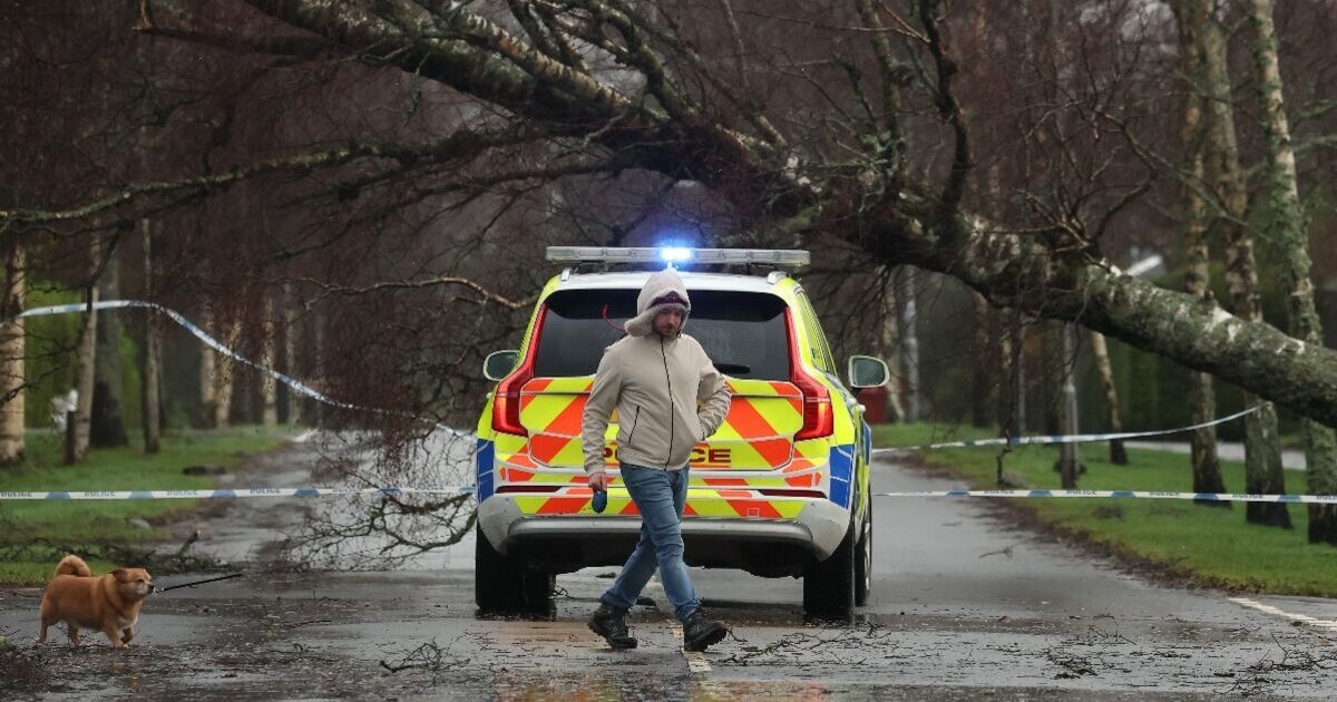 Storm Floris LIVE: 90mph gales to spark road and rail chaos as tracker shows storm close