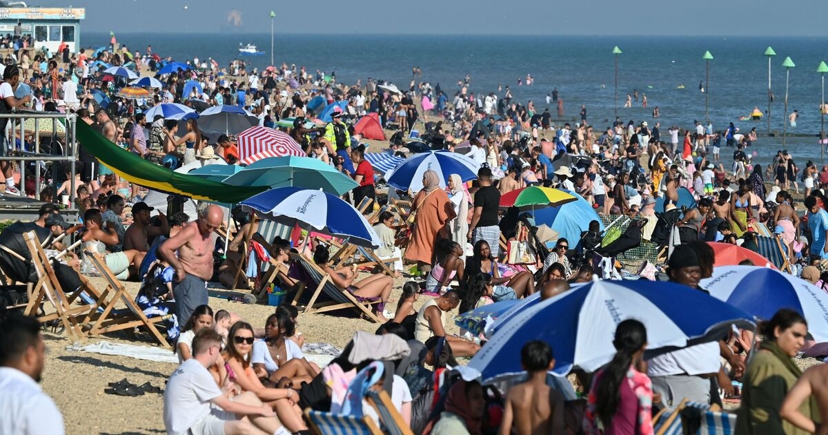 UK weather maps turn red for 28C scorcher as Brits to bask in 9-day heatwave