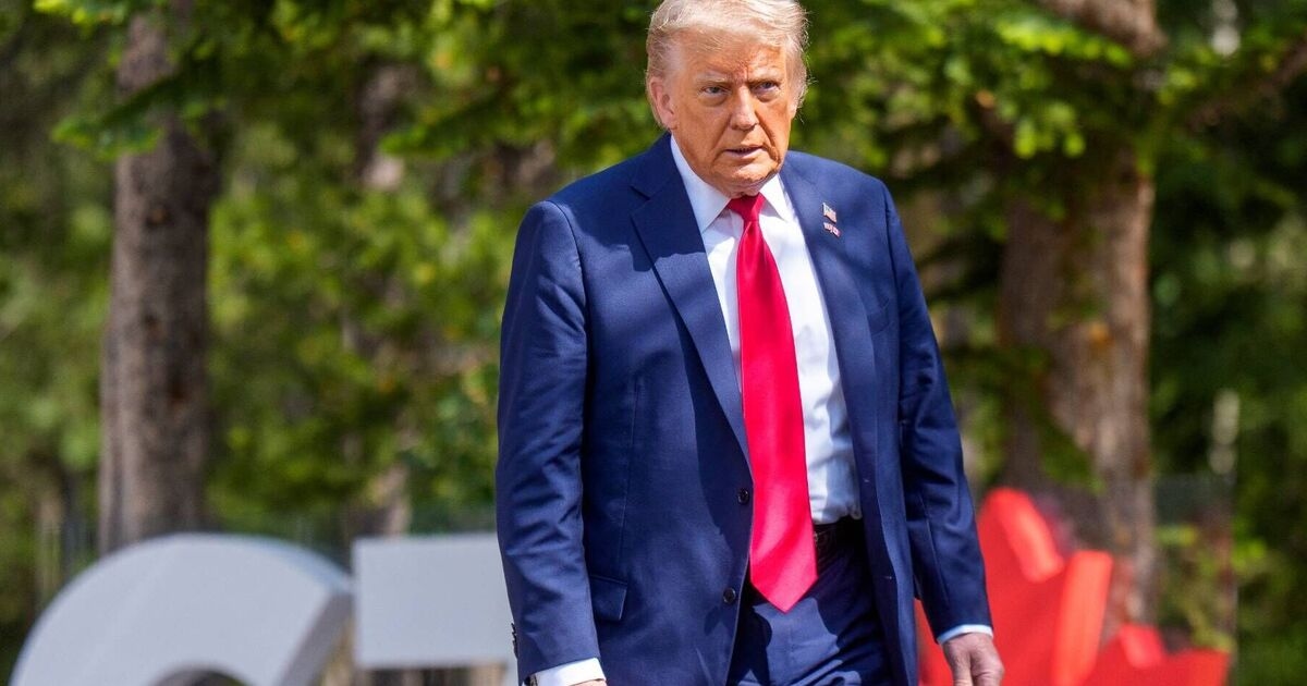 Trump exits G7 Summit early for one reason - despite being due to meet Zelensky tomorrow