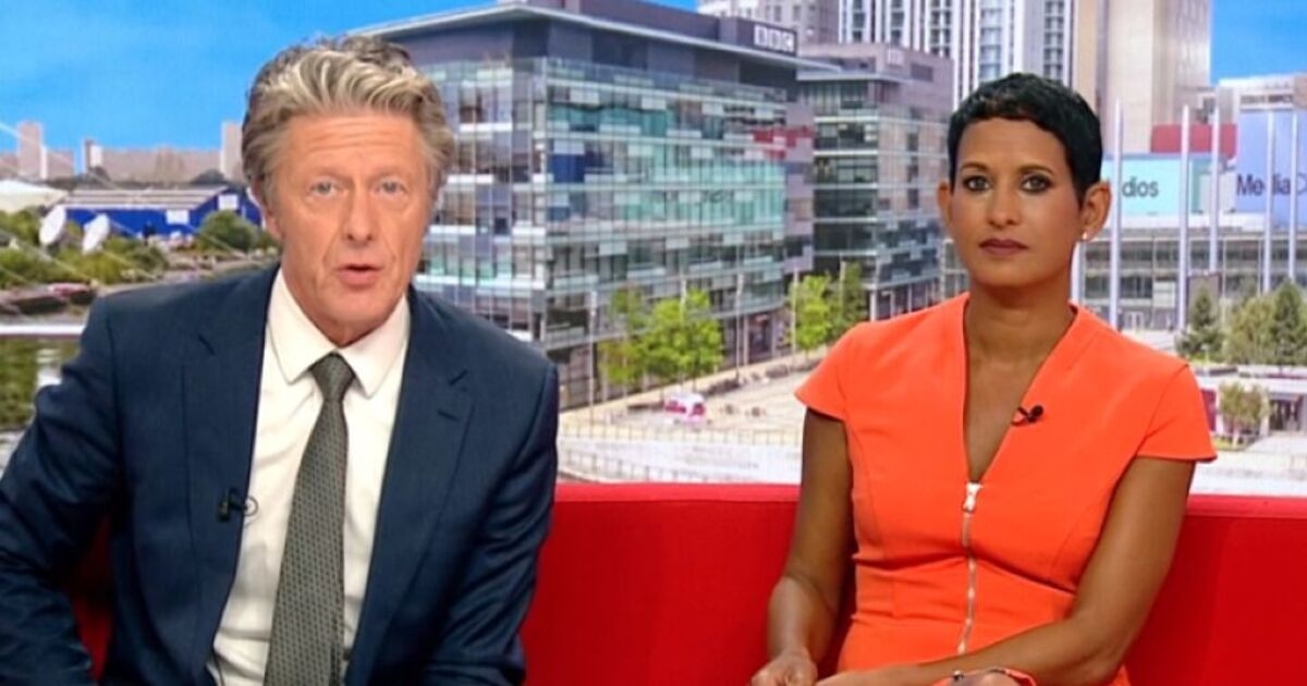 Gli spettatori di BBC Breakfast dicono la stessa cosa quando sottolineano uno "strano" dettaglio in diretta