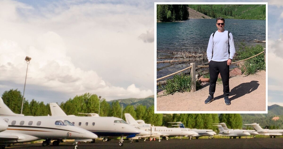 I went to US state with 125 billionaires — I've never seen so many private jets