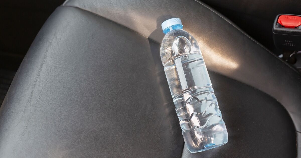 Drivers warned to remove bottles of water from cars until Tuesday