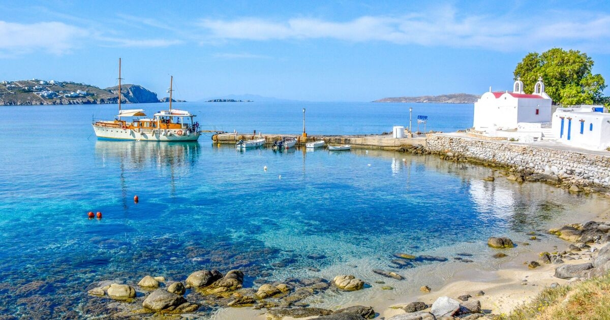 Die wunderschöne griechische Insel nur 6 Meilen von Mykonos entfernt, aber ohne die Menschenmassen