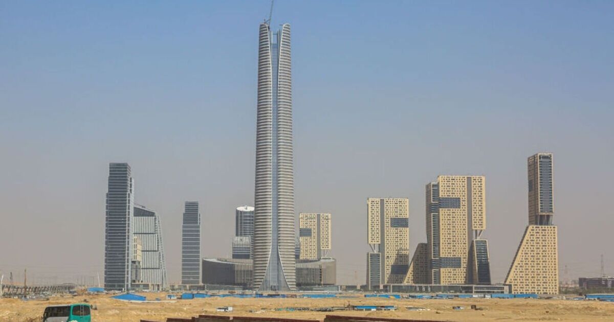 Die neue 44 Milliarden Pfund teure Megastadt mitten in der Wüste mit Afrikas höchstem Turm