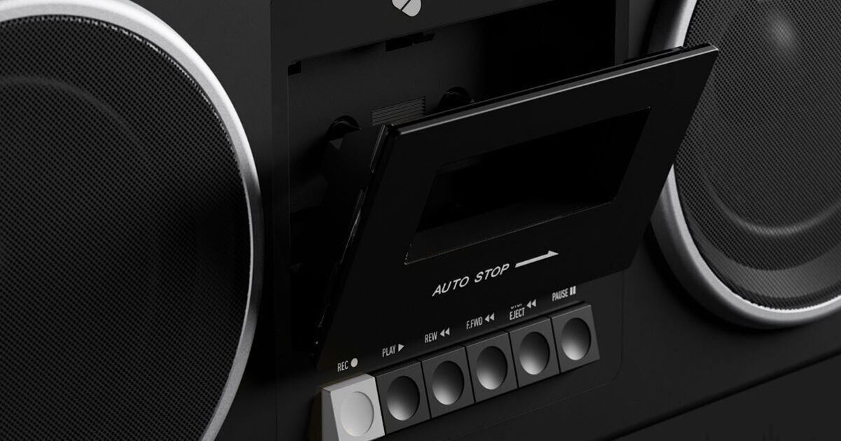 Vergessen Sie Musik-Streaming und kramen Sie Ihre alten Kassetten hervor – die Boombox der 80er ist zurück