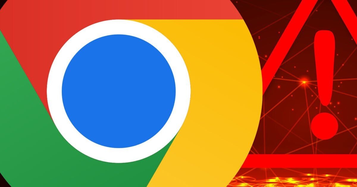 Another alert for everyone who uses Chrome - quit your web browser immediately