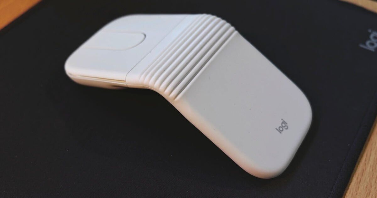 I tested the new Logitech mouse that folds like a flip phone