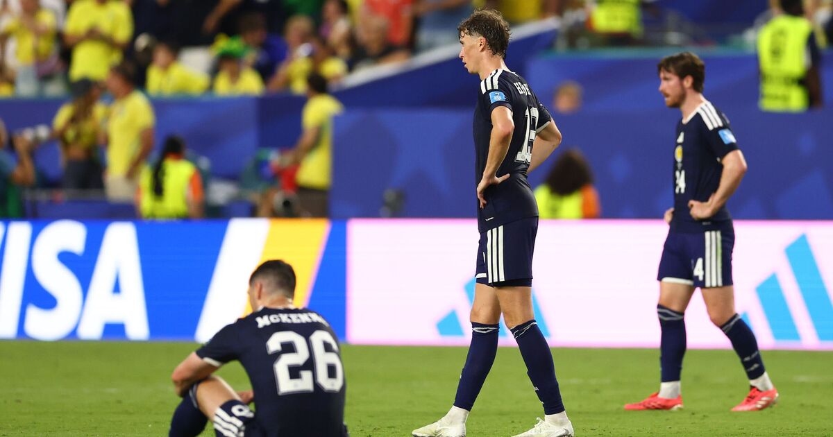World Cup LIVE: Scotland's anxious knockouts scenario as Brazil inflict pain