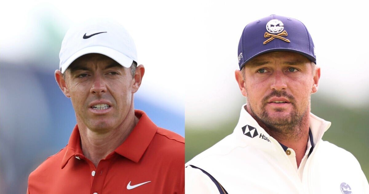 Golf LIVE: странный момент на Открытом чемпионате по гольфу у Рори Макилроя, а Брайсон ДеШамбо выдаёт гневную тираду
