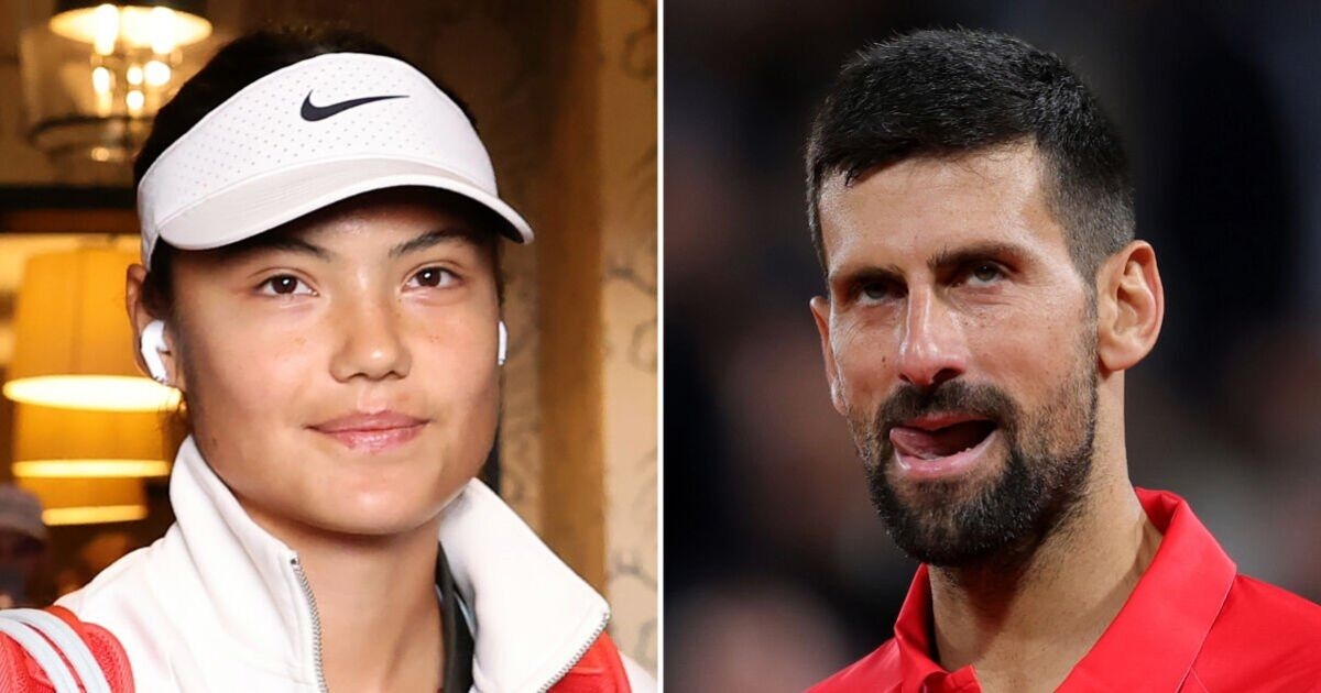 Tennis LIVE: Emma Raducanu zeigt ihr wahres Gesicht, während Novak Djokovic emotional wird