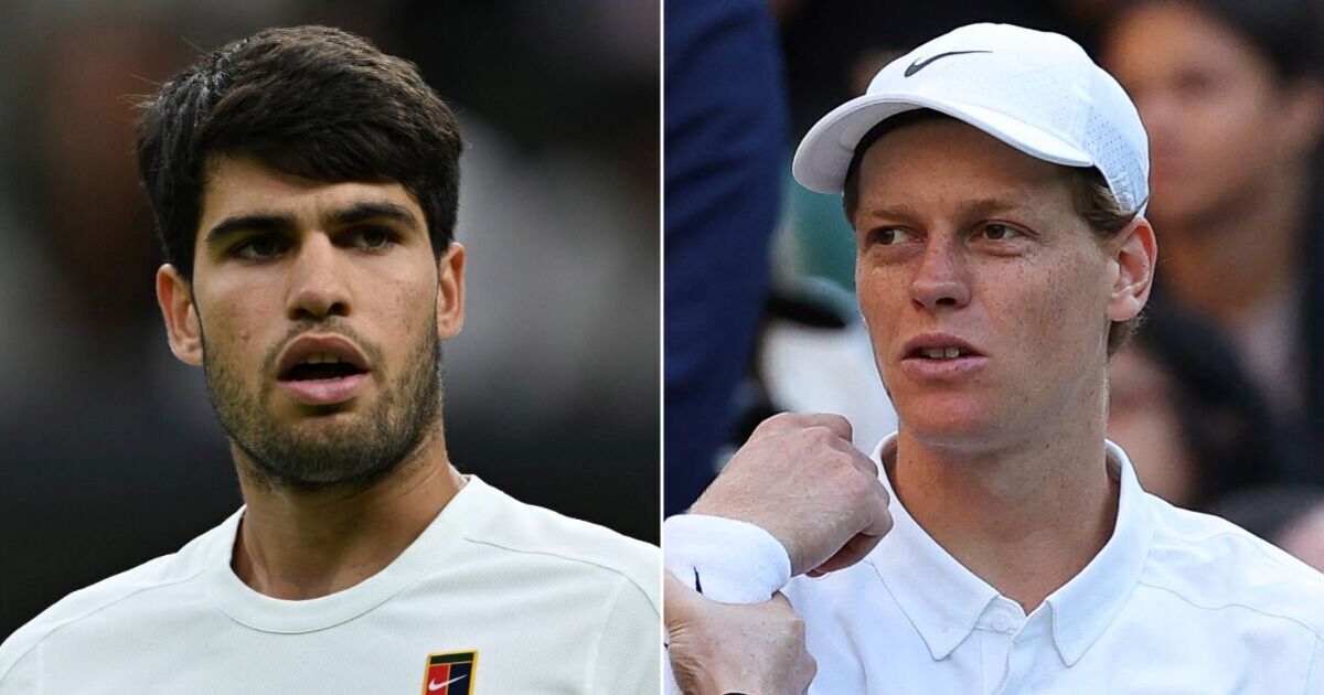 Wimbledon LIVE: Carlos Alcaraz en Jannik Sinner laten hun ware aard zien terwijl er een woedende ruzie uitbreekt