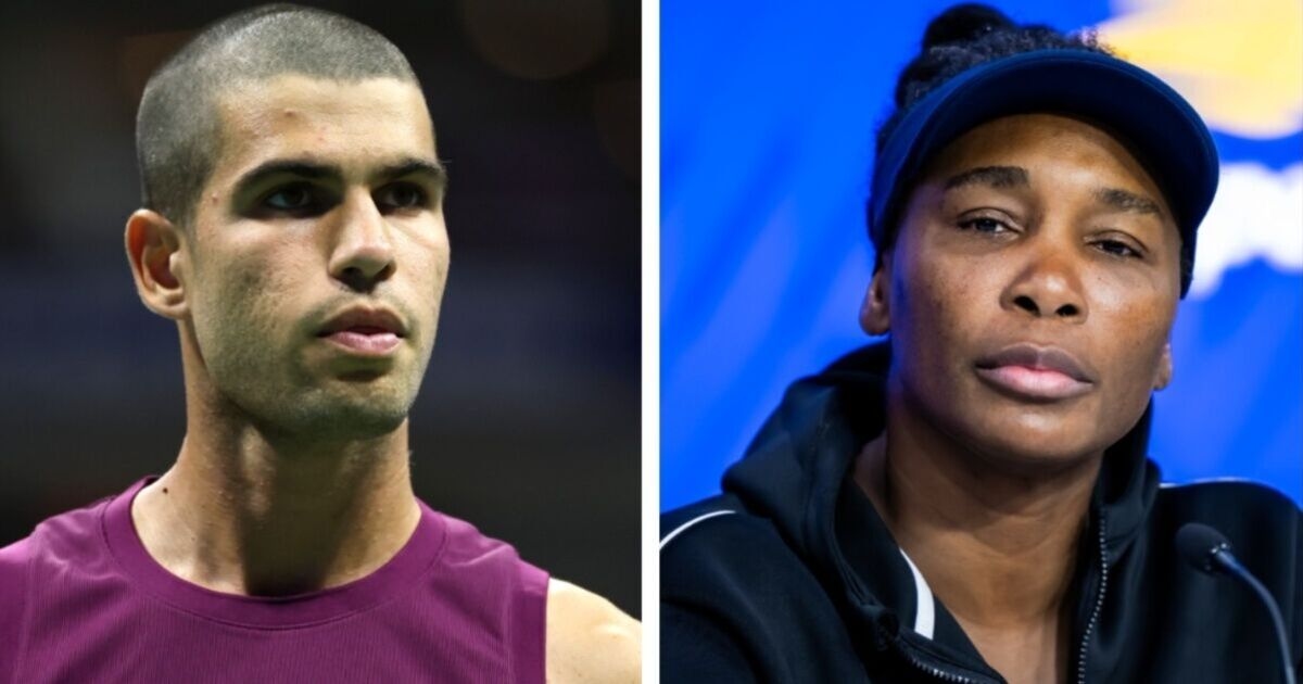 US Open LIVE: Carlos Alcaraz roasted by rival as Venus Williams makes tearful admission