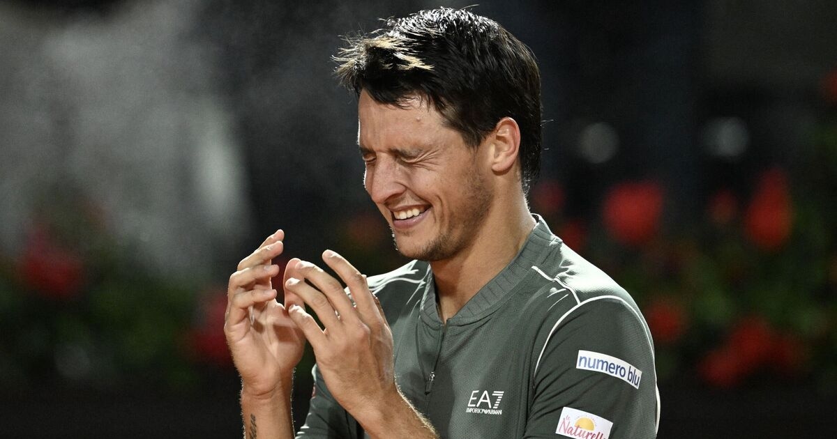 Italian Open star speaks out after dramatic 2am victory that was delayed by fireworks
