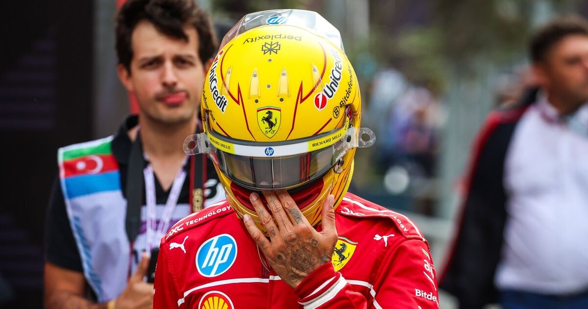 Ferrari denied Lewis Hamilton wish as Brit in 'shock' after Azerbaijan GP qualifying exit