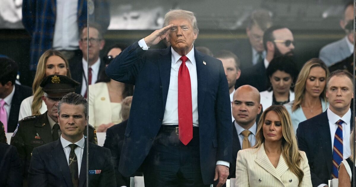 Don't mess with us! Trump revels in awesome show of American military might