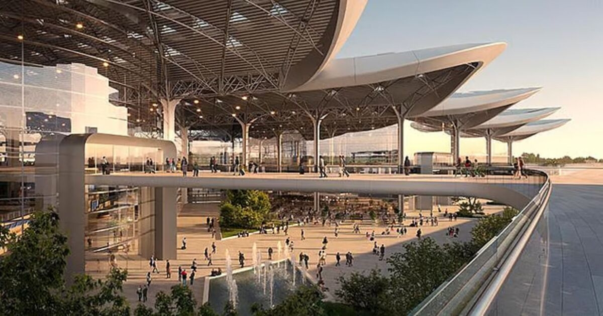 Europe's new £24bn mega airport set to rival Heathrow and Dubai