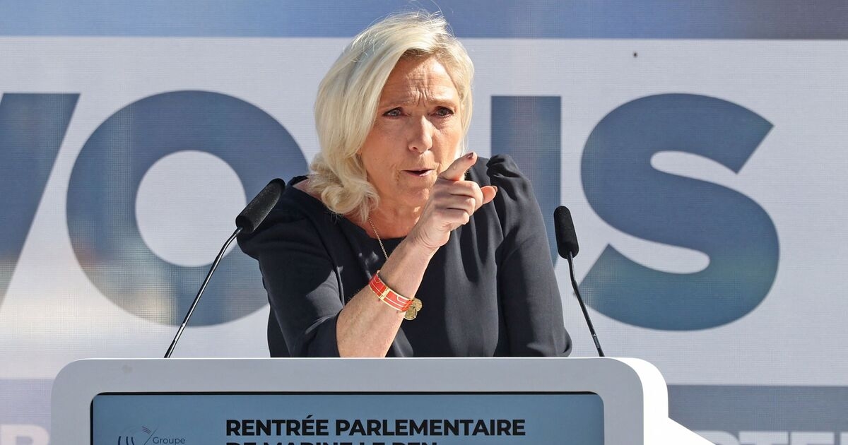 Marine Le Pen declara a Francia el "enfermo de Europa" mientras Macron se tambalea al borde del abismo