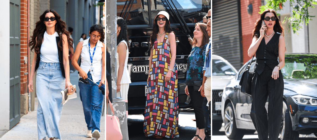 Anne Hathaways erste Looks aus „Der Teufel trägt Prada 2“ sind da – hier können Sie sie kaufen